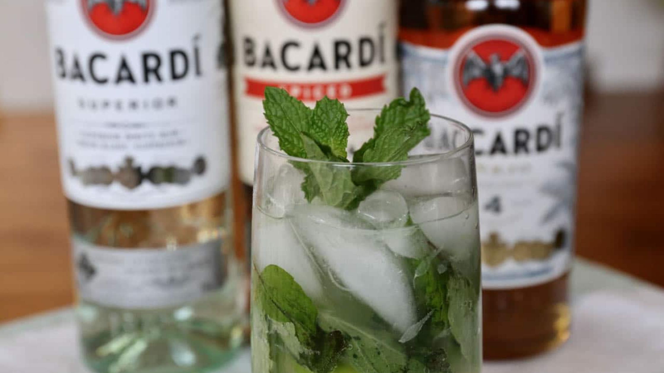 Bacardi Mojito cocktail